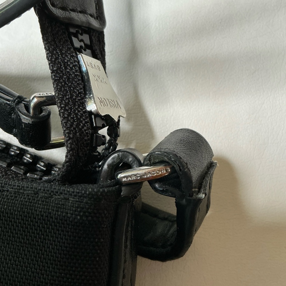 Marc Jacobs Black Biker Nylon Crossbody Bag - Picture 9 of 12